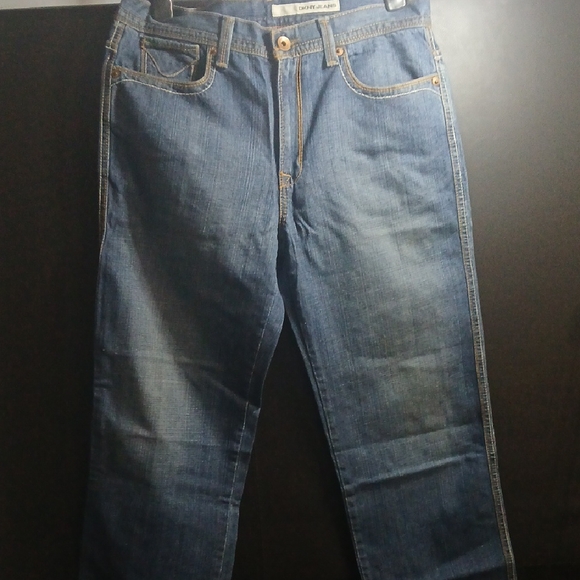 DKNY Men's Straight Blue Jeans - Picture 1 of 7